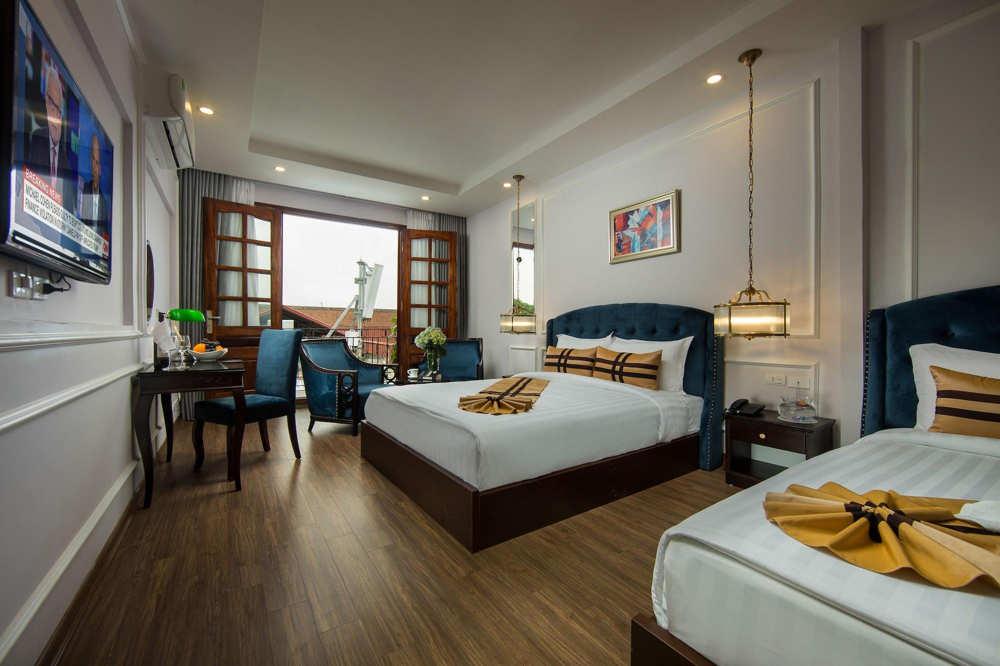 S Central Hotel And Spa Hanoi Exteriör bild