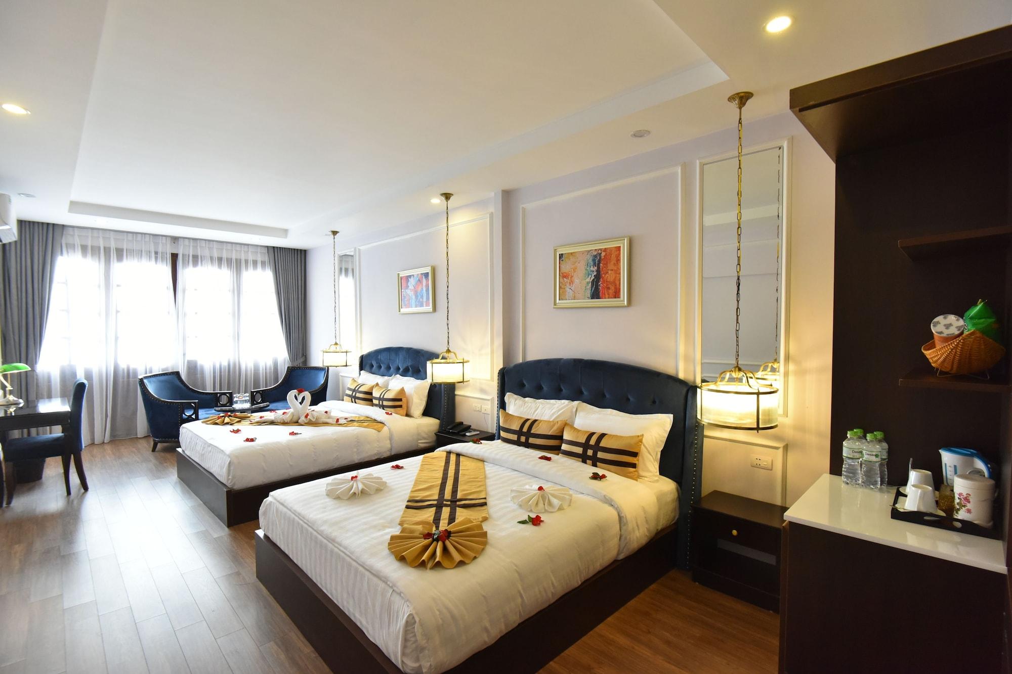 S Central Hotel And Spa Hanoi Exteriör bild