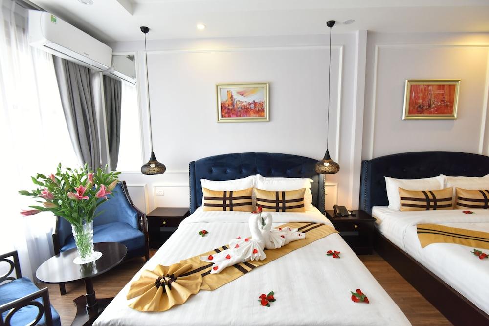 S Central Hotel And Spa Hanoi Exteriör bild