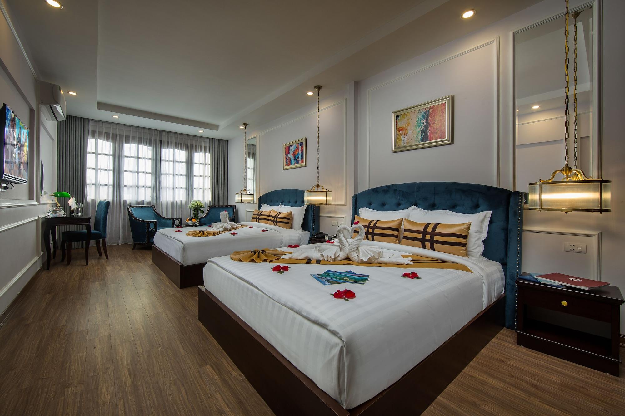 S Central Hotel And Spa Hanoi Exteriör bild
