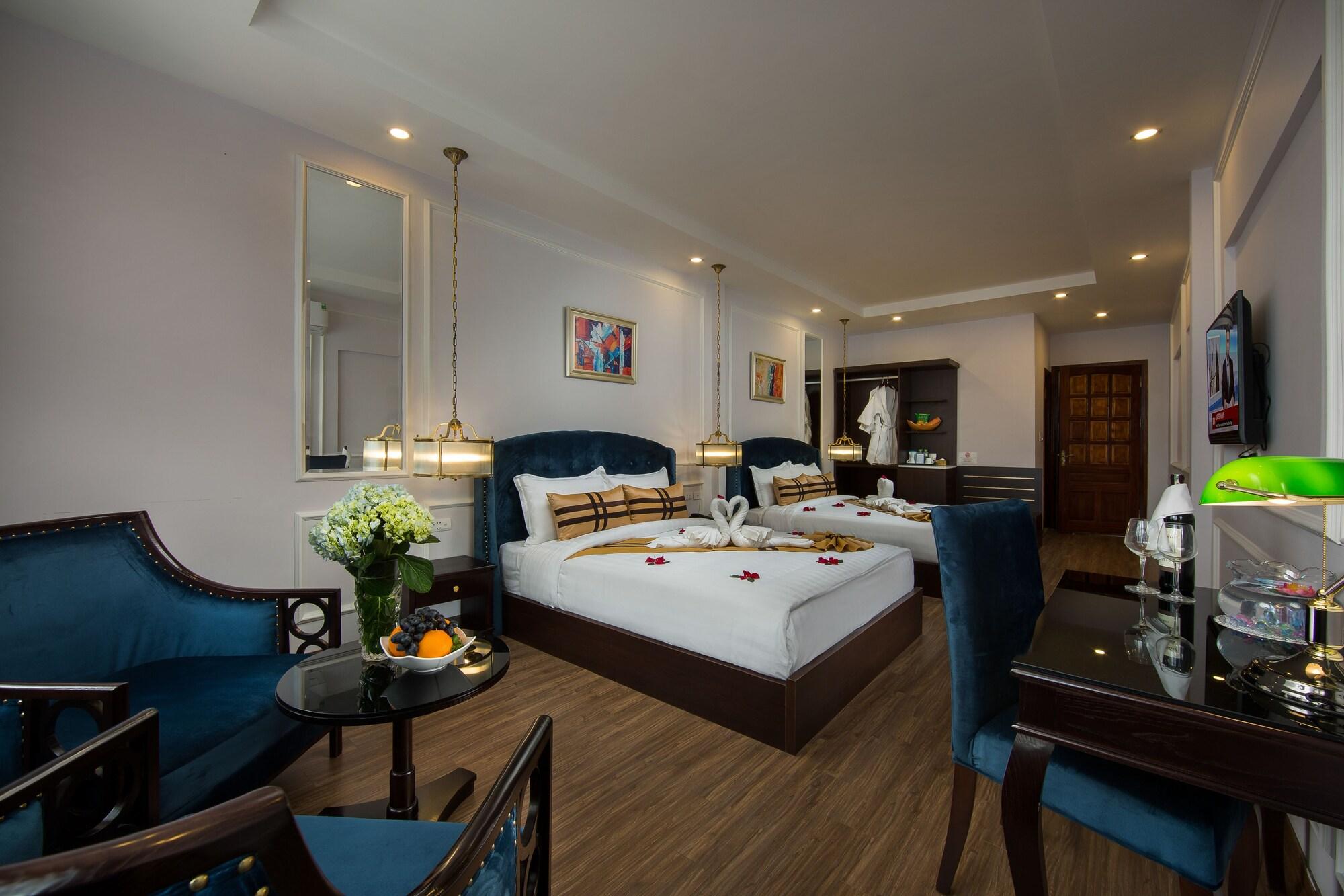 S Central Hotel And Spa Hanoi Exteriör bild