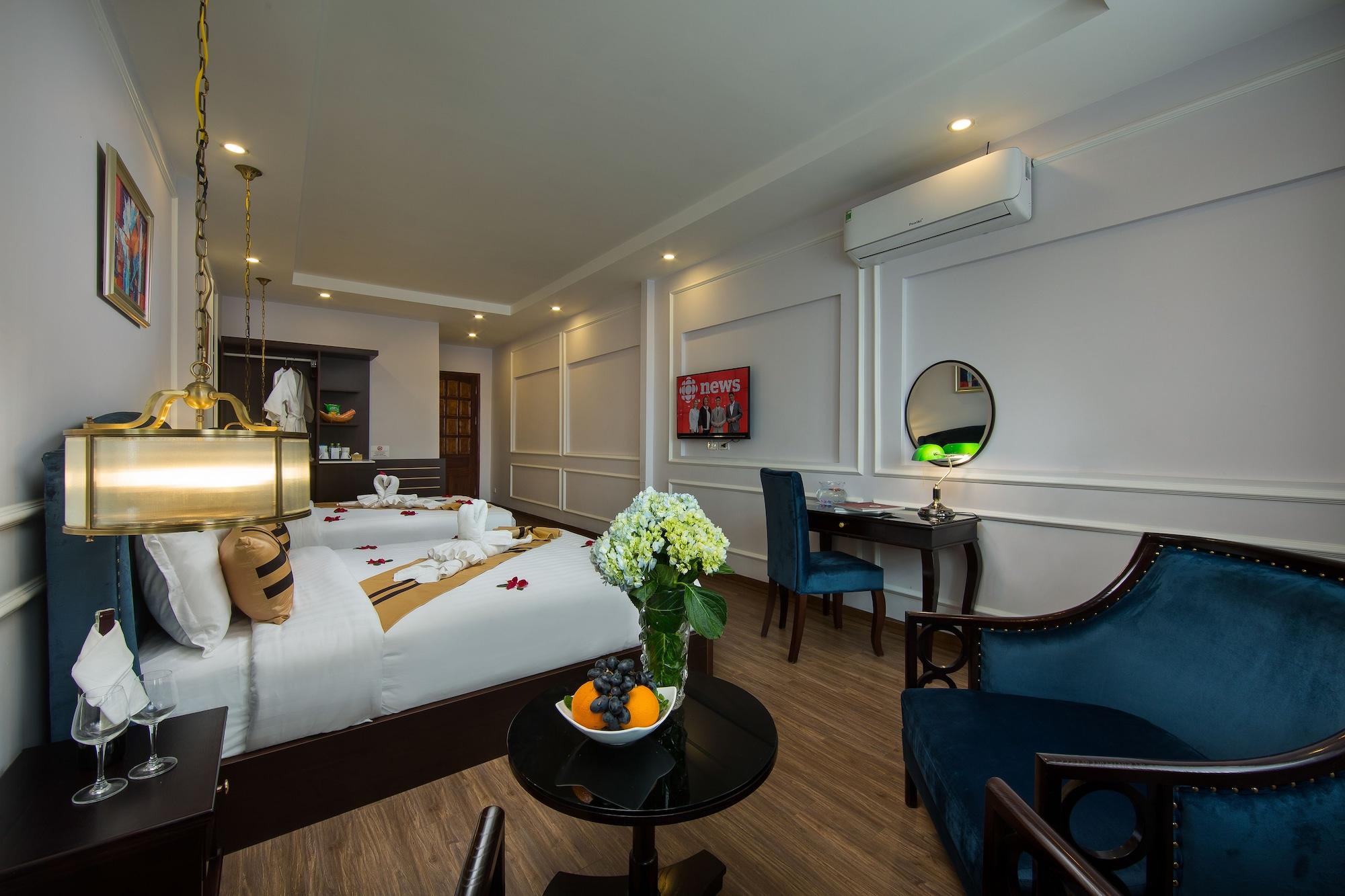 S Central Hotel And Spa Hanoi Exteriör bild