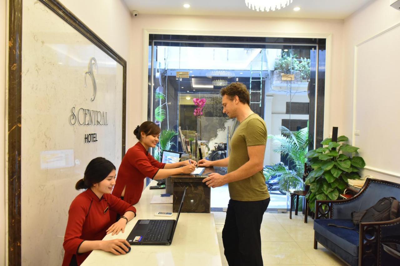 S Central Hotel And Spa Hanoi Exteriör bild