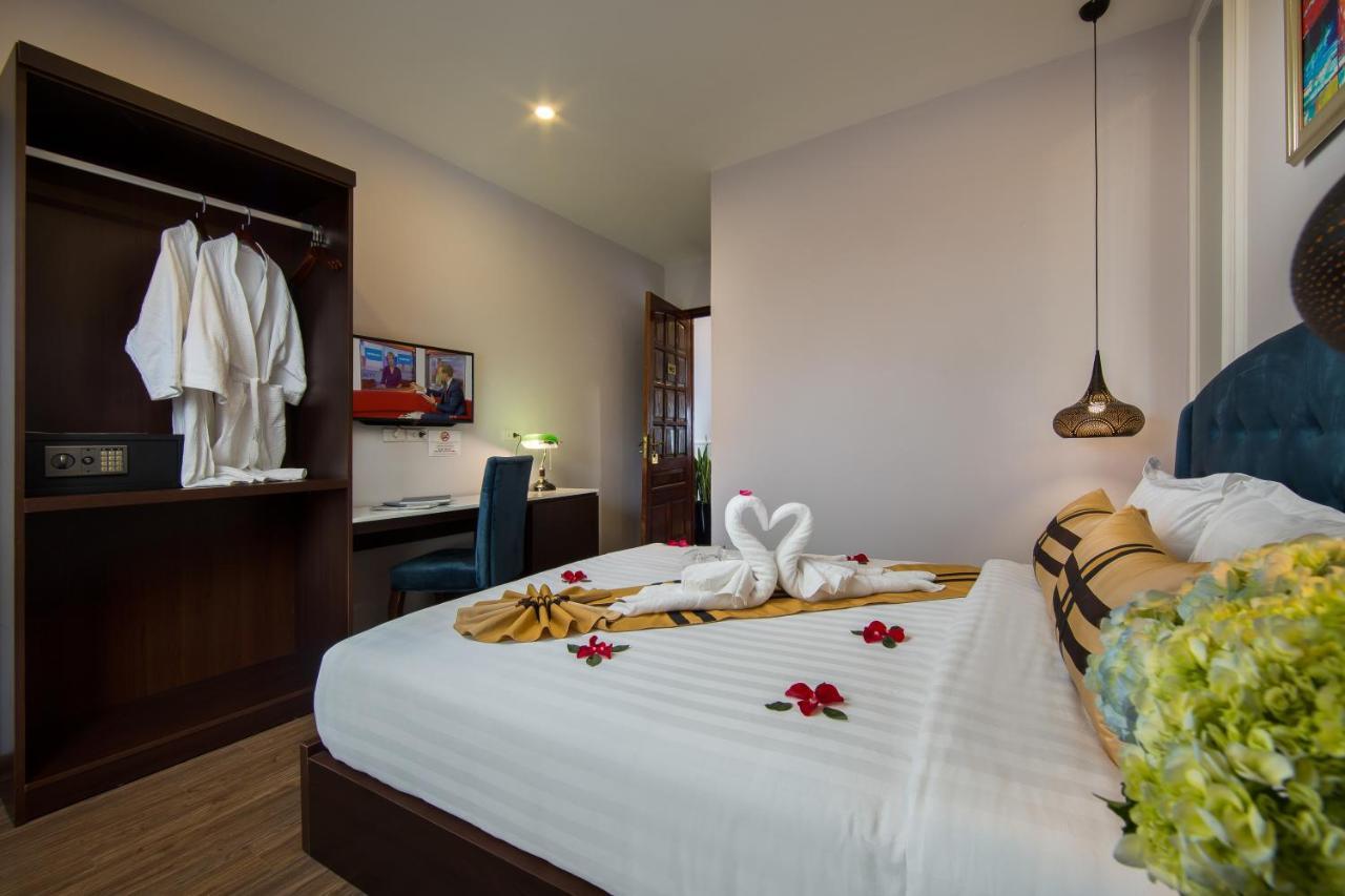S Central Hotel And Spa Hanoi Exteriör bild