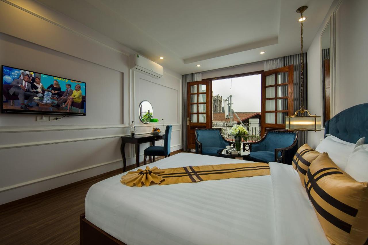 S Central Hotel And Spa Hanoi Exteriör bild